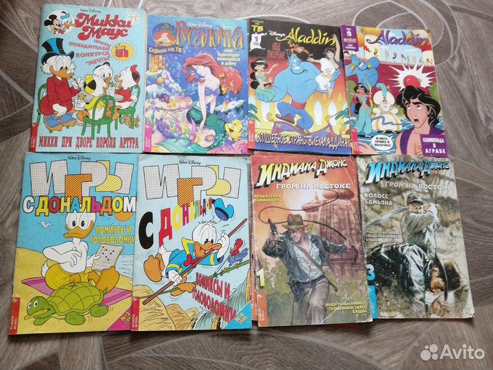 Журнал микки маус и русалочка