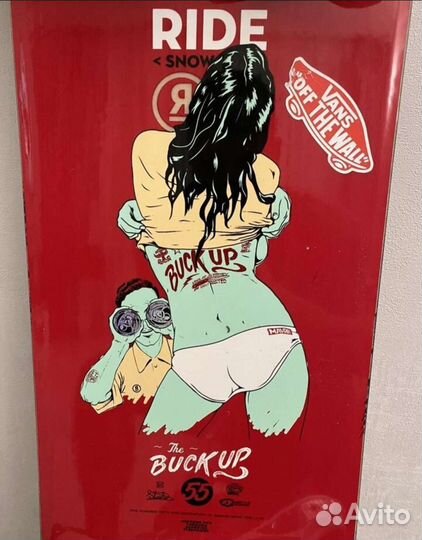 Сноуборд с креплением