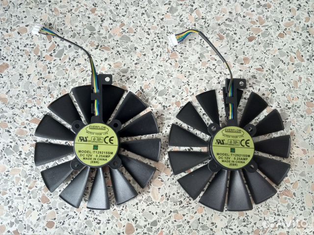 Комплект вентиляторов Everflow T129215SM 95mm