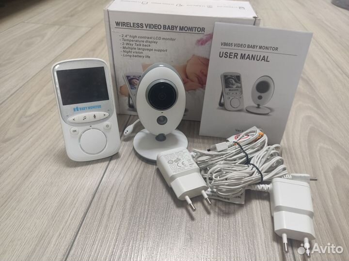 Видеоняня Baby Monitor VB-605, беспроводная