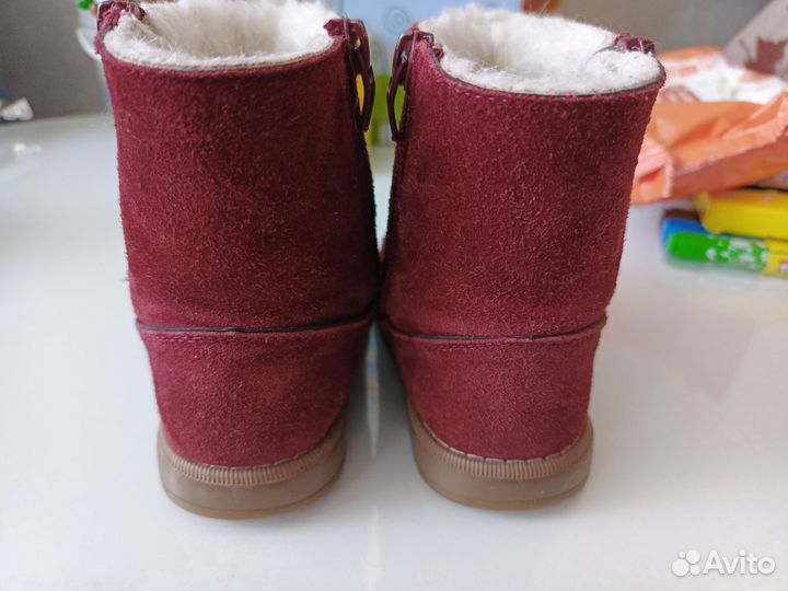 Сапожки зимние для девочки 24 размер Tombi