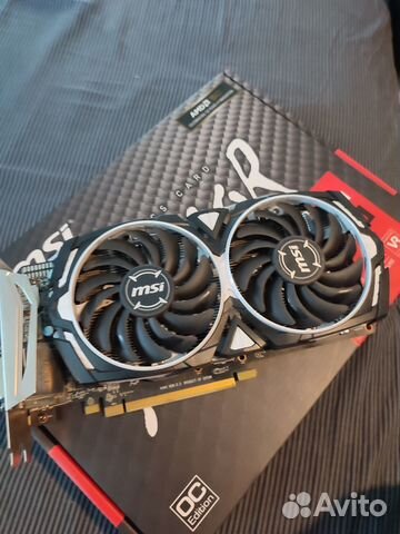 Видеокарта rx570 8gb