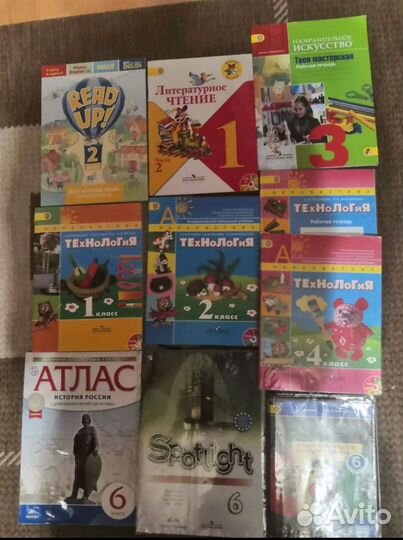 Учебники 1-6 класс