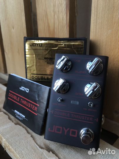 Овердрайв для бас-гитары joyo R28 Double Thruster