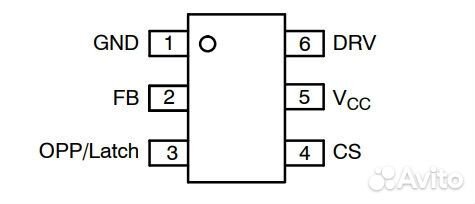 Микросхема NCP1251ASN65T1G