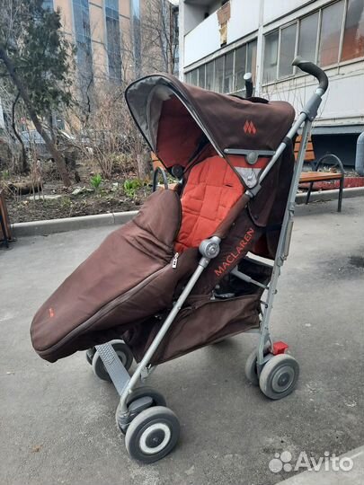 Прогулочная коляска Maclaren techno xlr, трость