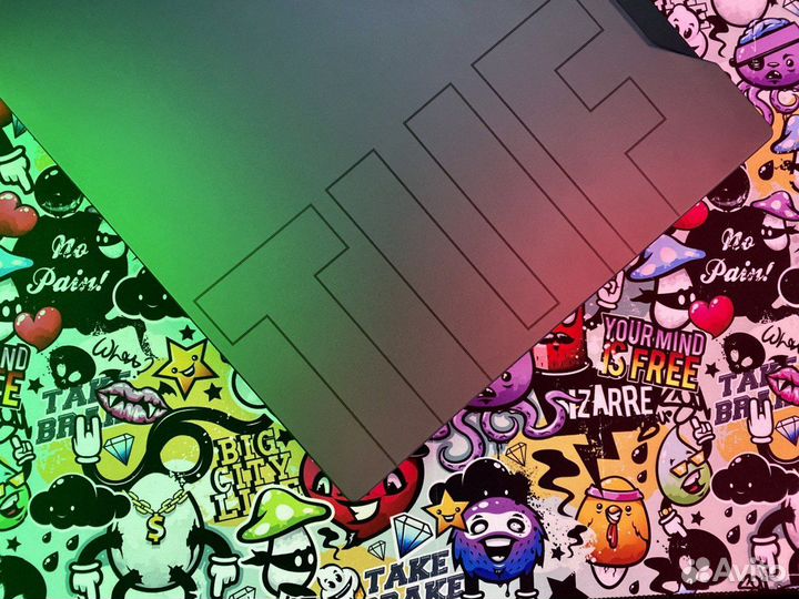 Игровой ноутбук Asus TUF на Core i5 + RTX + 144GHz