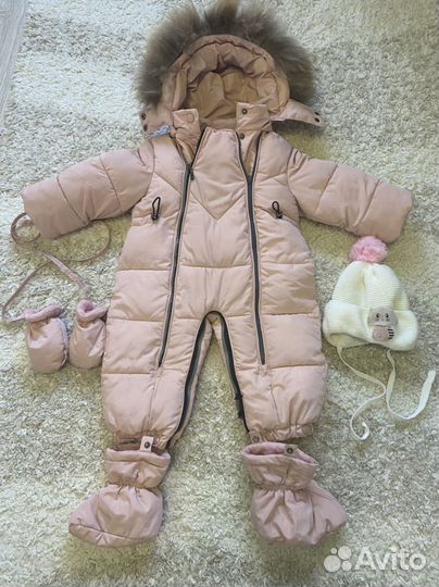 Зимний комбинезон для девочки