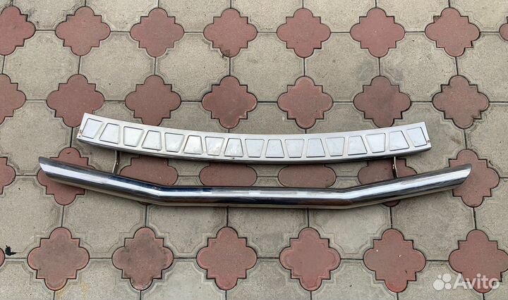 Задний бампер на Киа Мохаве 2008-2016 год