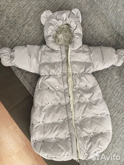 Зимний конверт happy baby р.62