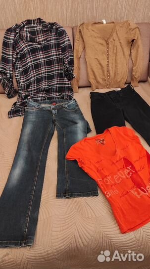 Вещи пакетом женские 44 46 есть брендовые