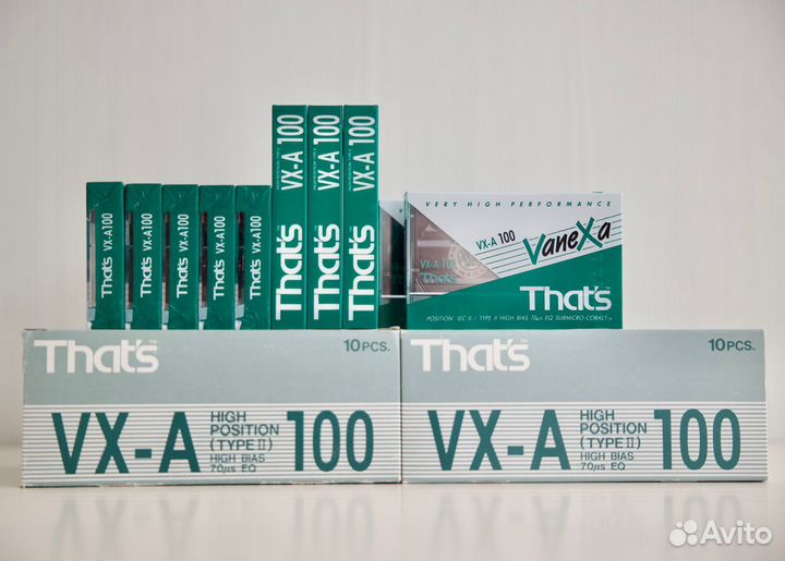 Аудиокассеты Thats VX-A 100