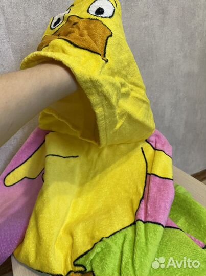 Полотенце детское утенок, как новое