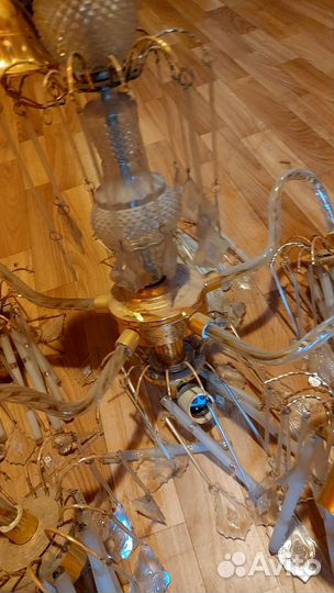 Люстра потолочная подвесная бу