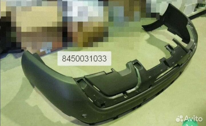 Накладка заднего бампера vesta SW cross нижняя