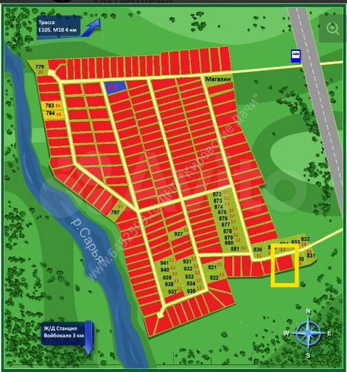 Участок 18 сот. (СНТ, ДНП)