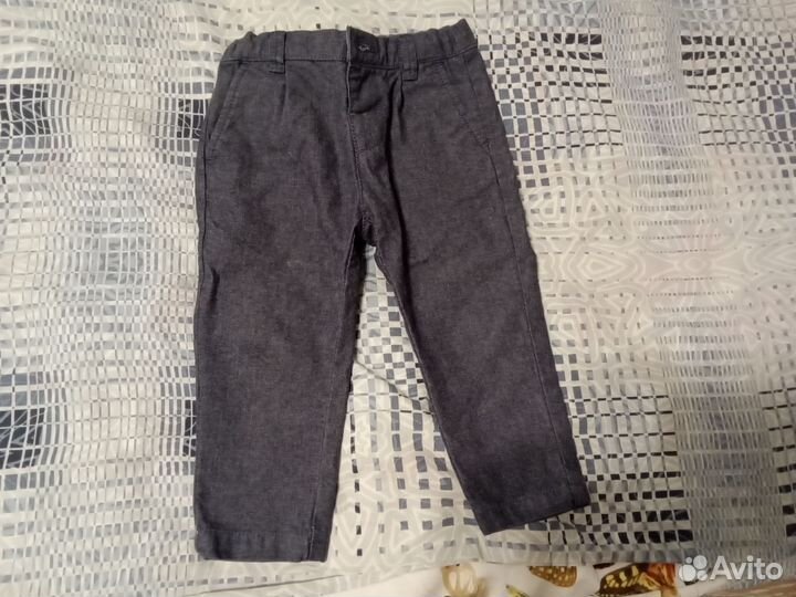 Рубашки, брюки для мальчика на рост 74, 80, 86