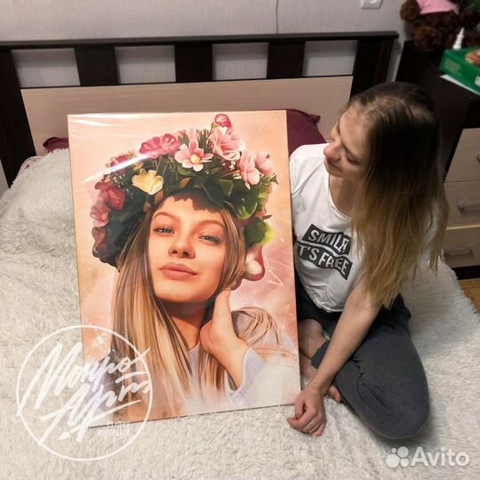 Портрет по фото на заказ любимым