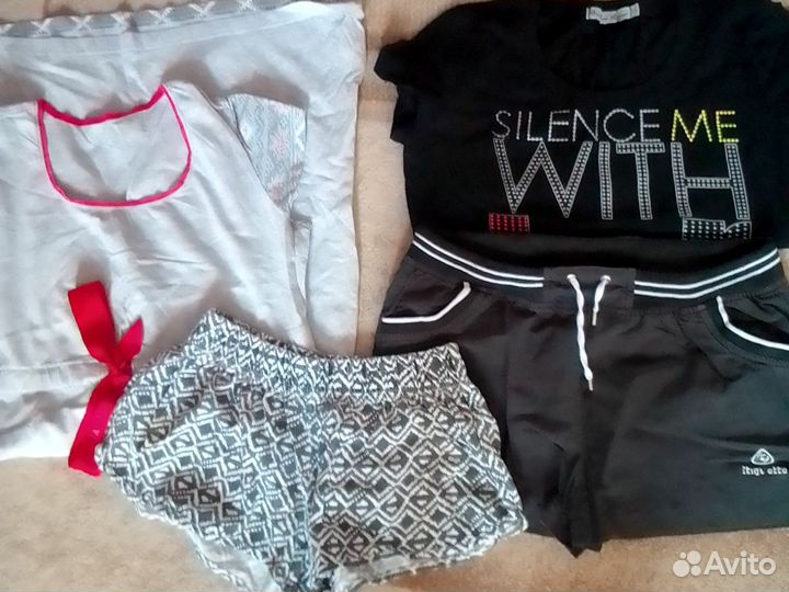 Вещи пакетом домашняя одежда 42