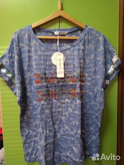 Новая футболка хлопок