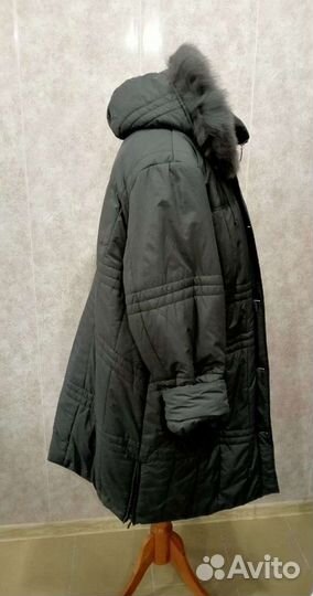 Пальто женское зимнее размер 68-70