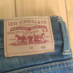 Джинсы levis, оригинал, size 10, рост 140