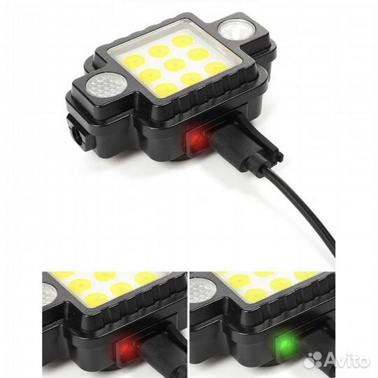 Фонарь налобный TM-G21 с магнитом