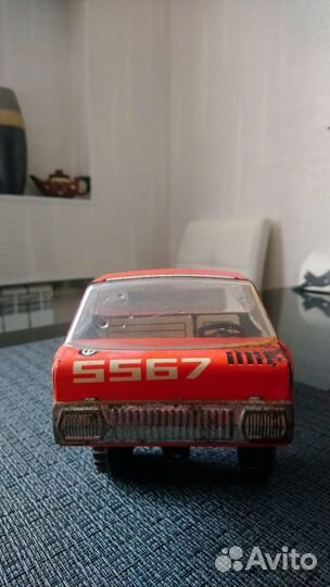 Машинка грузовая заводная Урал СССР 1980-е