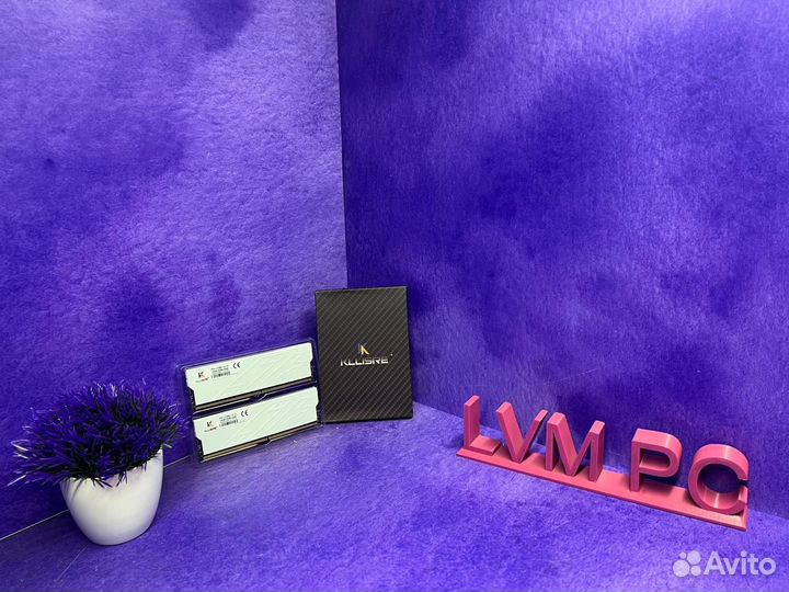 Оперативная память 32Gb 2x16gb DDR4 белые