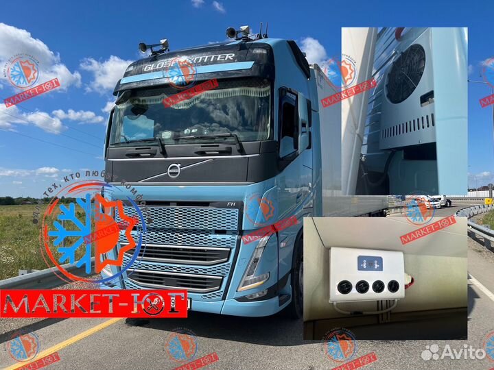 Стояночный кондиционер Сплит-система 12-24в монтаж