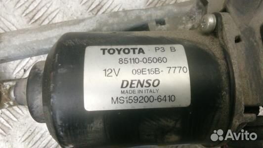 Механизм стеклоочистителя toyota avensis T25 (6ST0