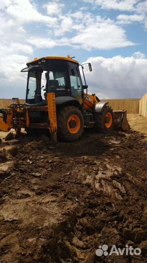Услуги экскаватора погрузчика JCB