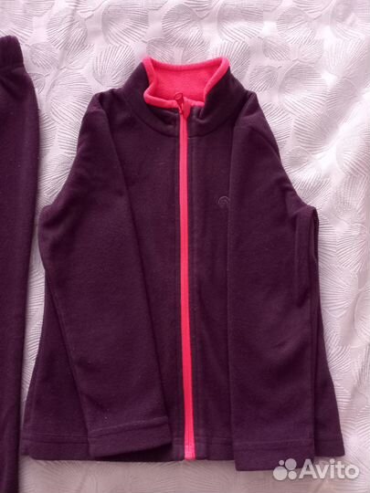 Флисовый костюм Outventure для девочки, рост 104