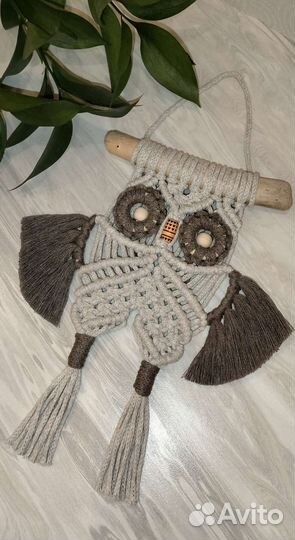 Макраме сова