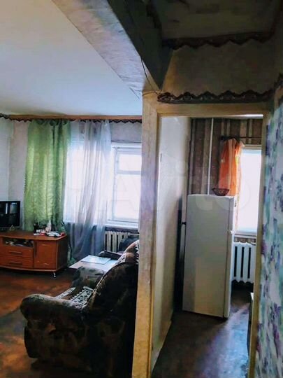 3-к. квартира, 57,6 м², 1/4 эт.