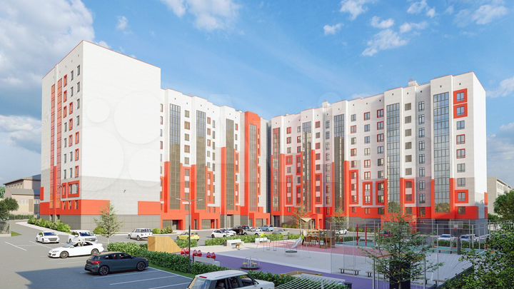 1-к. квартира, 40,3 м², 1/9 эт.