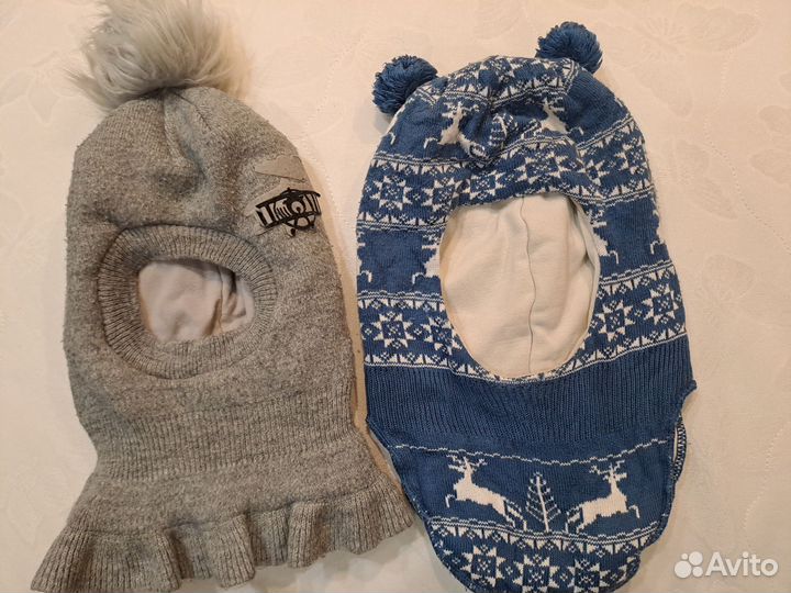 Шапка шлем зимний