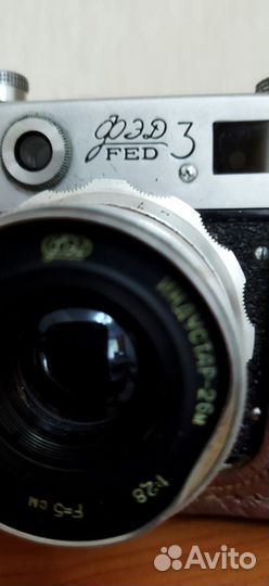 Фотоаппарат фэд-3 б/у