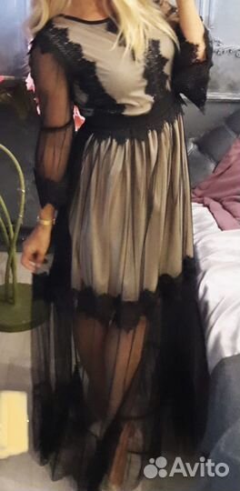 Вечернее платье в пол