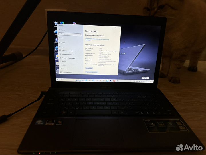 Ноутбук asus