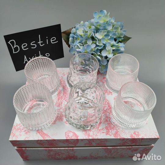 Dior Стаканы, бокалы, фужеры, роксы