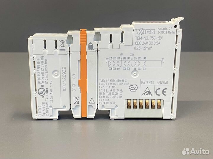 Wago 750-1504 новый, 2 шт