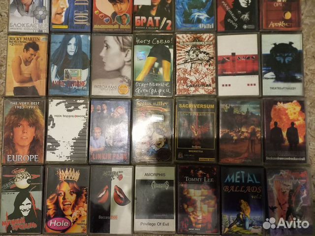 Аудиокассеты русские