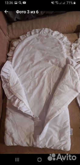 Конверт на выписку летний для девочки