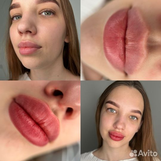 Перманентный макияж губ и бровей