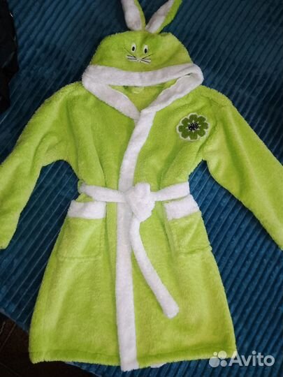 Тёплый халат,махровый.Детский 6-10лет