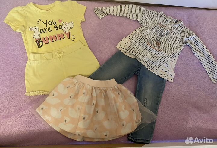 Одежда для девочки пакетом 86-92