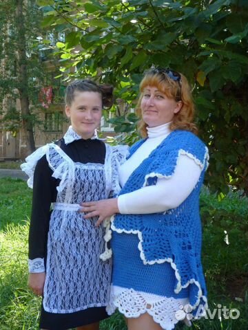 Книжка вязаная крючком. Дело- голубая