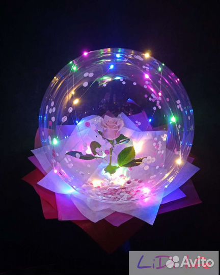 Роза в шаре