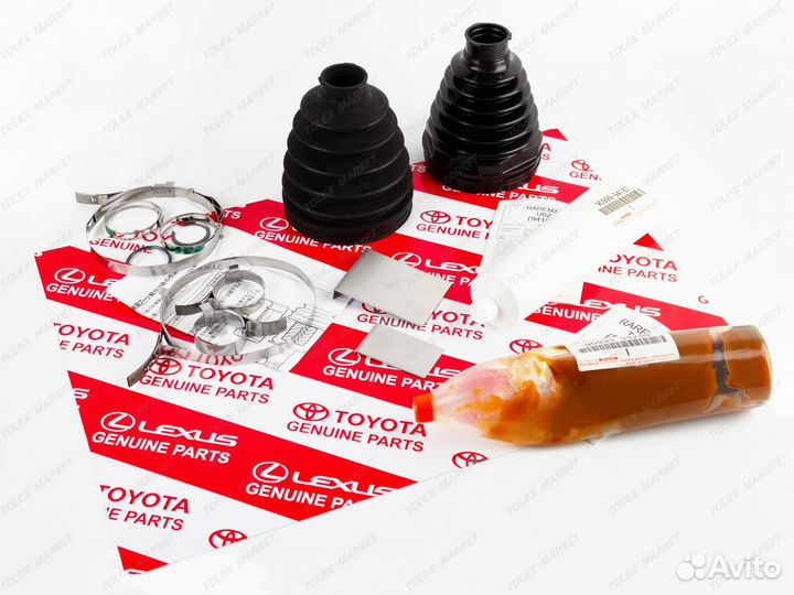 Пыльники левого привода, комплект camry 70